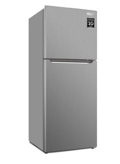 Buy Milton 390 Liter Top Mount Refrigerator 2 Door Inverter Compressor Silver Color Model - MRF390 in UAE