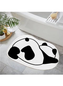 Buy Cartoon shape Super absorbent soft non-slip quick drying floor Bath Mat in Saudi Arabia