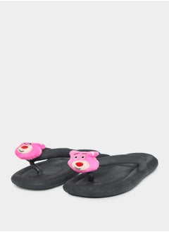 Buy Pink Panther Applique Flip Flops in Saudi Arabia