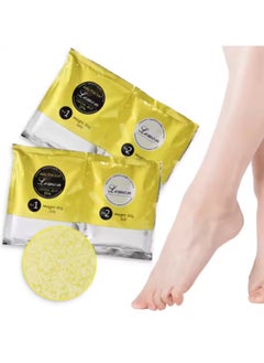 اشتري Lemon Crystals Jelly Pedicure Relaxing Bath Sea Salts SPA, Organic Foot Bath Salt Foot Spa Jelly Foot Soak Moisturizing Soothes Relieve Exfoliating Soft Feet في الامارات