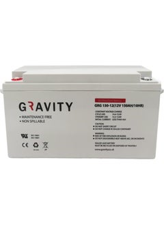 اشتري GRAVITY : GEL Deep Cycle VRLA Battery - Perfect for Solar and Wind Energy Systems, RVs, Marine, and UPS Backup Applications (150Ah) في الامارات