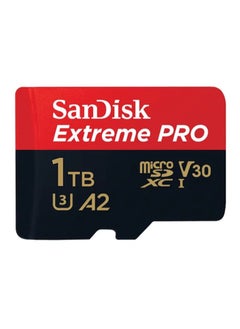 Buy Extreme Pro microSD UHS I Card,1TB, for 4K Video on Smartphones, Action Cams & Drones 170MB/s Read, 90 MB/s Write in Egypt