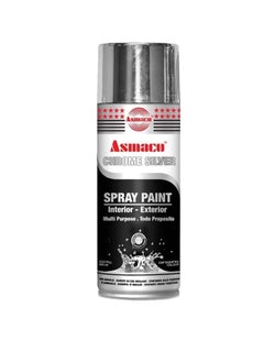 Buy Spray Paint Chrome Silver Glossy 400ml in UAE