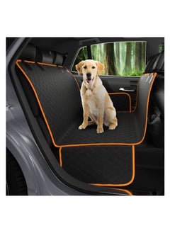 Buy Dog Car Seat Cover, 145x137cm Waterproof Scratchproof Nonslip Dog Hammock with Side Protection, Durable Car Boot Liner Protector with Universal Size Fits for Cars Trucks SUV in UAE