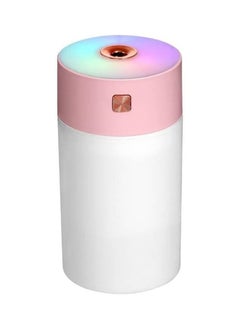 Buy 300ML Rainbow Cup Car Humidifier USB Mini Mist Gift Aromatherapy Portable Air Humidifier Cold Mist Humidifier Suitable for Cars Offices Indoors Bedroom PINK in UAE