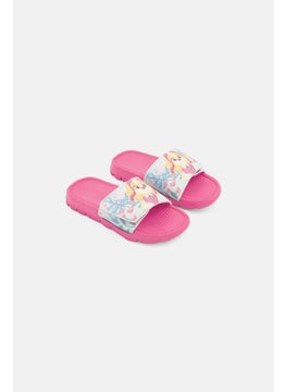 Buy Toddlers Girl Slip On Slipper, Pink in UAE