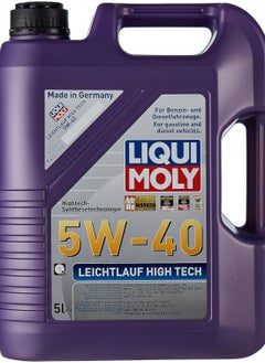 Buy Liqui Moly LEICHTLAUF HIGH TECH 5W-40 5L in Egypt