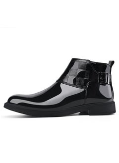 اشتري New Men's Casual Leather Boots في السعودية