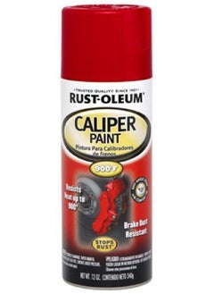 Buy Rust-Oleum Spray Paint Automotive Gloss Caliper Red 12oz in UAE