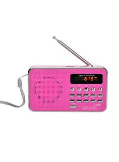 Buy L-938 Mini FM Radio Digital Portable 3W Stereo Speaker in UAE