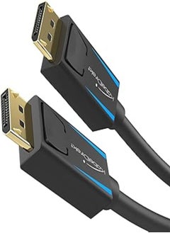 اشتري KabelDirekt 1104 3m 8K DisplayPort cable version 1.4 (supports 60Hz, 4K 120Hz, HBR3, DSC, HDR10, DP8K) black في مصر