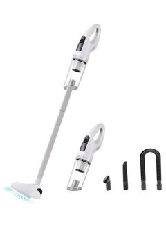 Buy Cordless Stick Vacuum Cleaner, Lightweight Powerful Suction Handheld Vacuum for Hard Floor Carpet Pet Hair in UAE