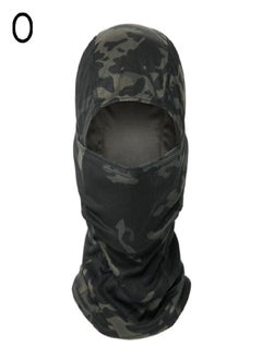 Buy Outdoor Unisex Face Mask Camouflage Pullover Cycling Headgear Full Face Hat Windproof Mask Sports Turban Multicolor in Saudi Arabia