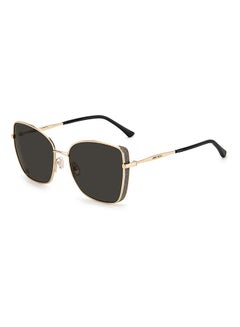 Buy Women's UV Protection Square Sunglasses - Alexis/S Blk Gold 59 - Lens Size 59 Mm in UAE