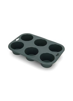 اشتري 6 Cups Muffin Mould 23.5X16X4Cm (Silicone) في الامارات