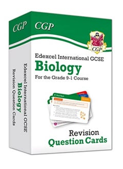 اشتري New Grade 9-1 Edexcel International GCSE Biology: Revision Question Cards في الامارات