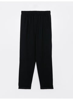 اشتري Ankle Length Women's Carrot Trousers With Elastic Waist في مصر