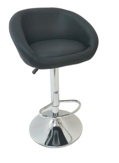 Buy Bacton Stool Bar Chair Black 43x80x53cm in Saudi Arabia