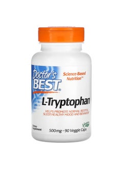 Buy L-Tryptophan , 500 mg, 90 Veggie Caps in Saudi Arabia