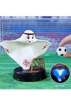 Buy M MIAOYAN Luminous Music Qatar World Cup Mascot Ornament in Saudi Arabia