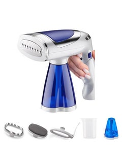 اشتري Steamer for Clothes, 1600W High-Power Handheld Steam, Portable Foldable Travel Garment Steamer, Three Speeds Adjustment Garment Steamers with Detachable 250ml Water Tank, Fast Heat Up in 20s في السعودية