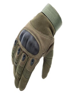 اشتري Army Combat Tactical Gloves Men Paintball Shoot Motorcycle Outdoor Military Full Finger Gloves في الامارات