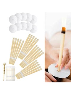 Buy Ear Candles, Beeswax Natural Wax Hearing Massage Ear Cleaning Earwax Removal Relaxation Sconces therapy Pure Kit (20 Pieces) in Saudi Arabia