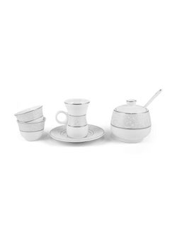 اشتري Porcelain 51 Pieces Tea & Coffee Serving Set في الامارات