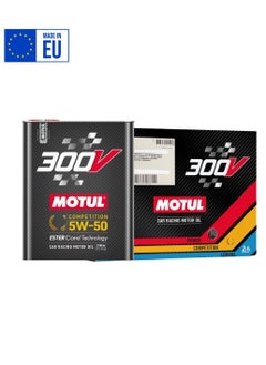 Buy 300V Competition 5W-50 - Car Racing Motor Oil - 100% Synthetic Oil (10x2L) - Imported from Europe in Saudi Arabia