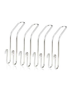 Buy Car Seat Hooks, 4 Pack Car Back Seat Headrest Hanger Holder Hooks for Purse, Grocery Bag, Hat, Cloth, Coat, Stainless Car Seat Accessory, Universal Vehicle Trunk Storage Organizer, Heavy Duty Hook in UAE