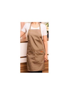 Buy Apron Barista Fabric With 3 Comfort Pockets And Multicolour Expandable Straps 60 x 85cm in Saudi Arabia