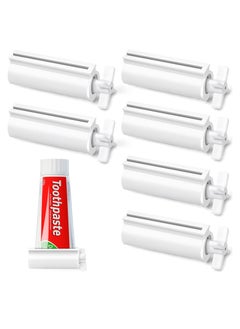 Buy Toothpaste Squeezer, Creative Lazy Face Wash Mask Toothpaste Tube Roller Dispenser, Save Toothpaste, Cream, Home Essentials for Bathroom (6 Pack) in UAE