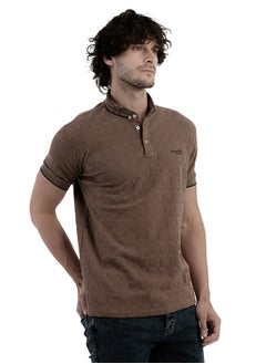 Buy T-shirt polo – Brown in Egypt