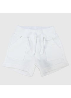 Buy Unisex White Comfy Shorts in Egypt