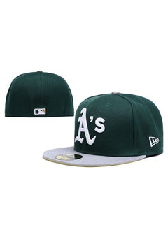 Buy NEW ERA 3D Embroidered Fitted Baseball Team Cap with Closed Back for Sun Protection-59.6CM in Saudi Arabia