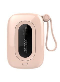 Buy SQ27 portable charger with a capacity of 10,000 mAh - Baby Pink in Saudi Arabia
