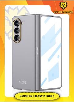 Buy GOLDEN MASK Compatible With Samsung Galaxy Z Fold 5 Ultra Thine With Lenc (Gray) in Egypt