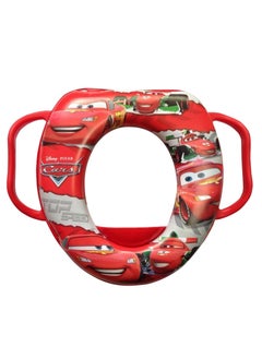 Buy Keeeper Disney Cars Printed Soft Toilet Seat Red in UAE