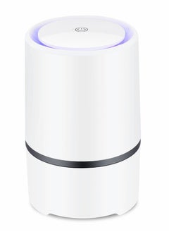 اشتري Air Purifier for Home with True HEPA Filters,Low Noise Portable Air Purifiers with Night Light, Desktop USB Air Cleaner في الامارات