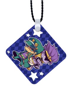 اشتري JoJo's Bizarre Adventure Printed Car Mirror Pendant في الامارات