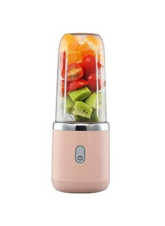 اشتري NU05 Portable Electric Juicer Blender Jar Automatic Multifunctional USB Rechargeable Juice Cup Mixer 400 mL في الامارات