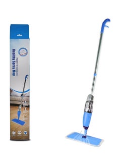 Buy Flat Spray Mop | 2 in 1 Liquid Dispenser and Movable Handle | Removable Washable Cleaning Pad and Integrated Water Spray | for Wet and Dry Surface | 360 Degree Floor Cleaning for Home in Saudi Arabia