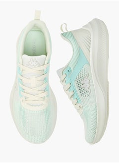 Buy Womens Panelled Lace-Up Sports Shoes with Pull Tab in Saudi Arabia