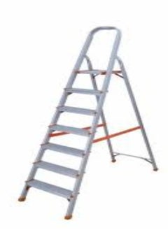 Buy KNP Aluminum Step Ladder - 6 Feet is a versatile and robust ladder, designed to offer stability and safety for a variety of tasks. in UAE