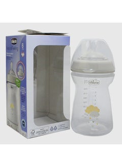 Buy Chicco Natural Feeling Bottle Fast Flow 330 ml (6+ Months) in Egypt