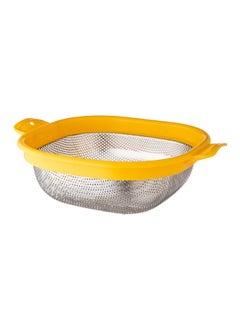 Buy Stainless Steel And Plastic Strainer 29 Cm Square in Saudi Arabia