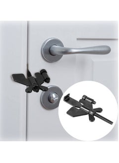 Buy Portable Door Lock, Home Security Door Locker Travel Lockdown Locks for Additional Safety and Privacy Security Devices for Traveling Hotel Home Apartment College in Saudi Arabia