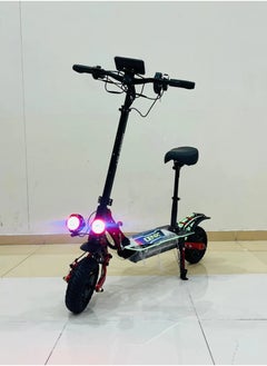 Buy An Electric Scooter For Adults With A Stylish Design And A Powerful Battery, Equipped With Electric Brakes And Front And Rear Lights in Saudi Arabia