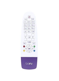 اشتري Portable Remote Control Bein Sport Original White Purple في الامارات