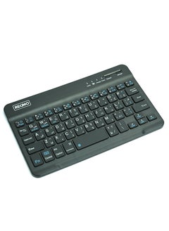 اشتري Wireless Living Room Keyboard With Touchpad For Home Theatre PC Connected To Tv, Customizable Multi-Media Keys, Windows, Android, Laptop/Tablet - Black في الامارات